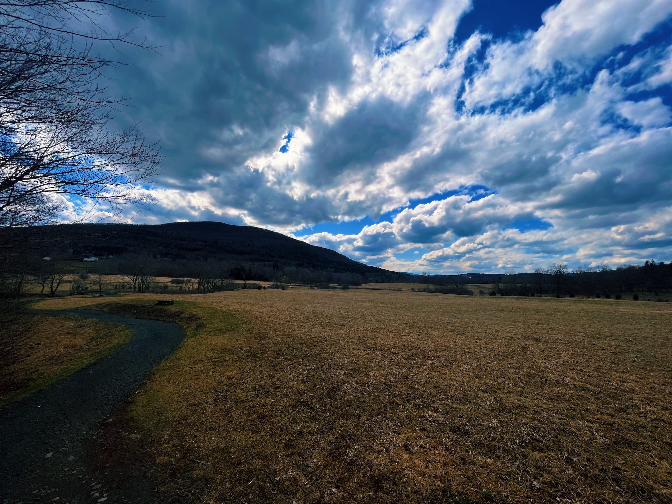Windham Path New York Clouds